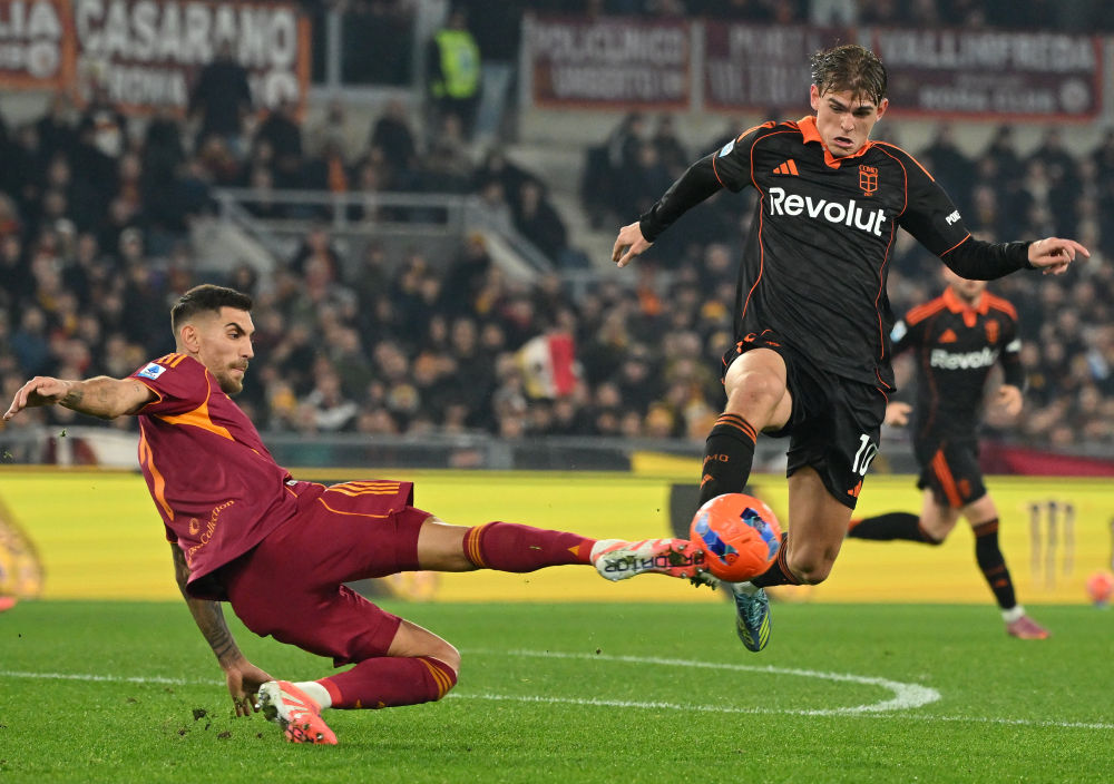 意甲单场：罗马小胜科莫 利马攻入制胜球