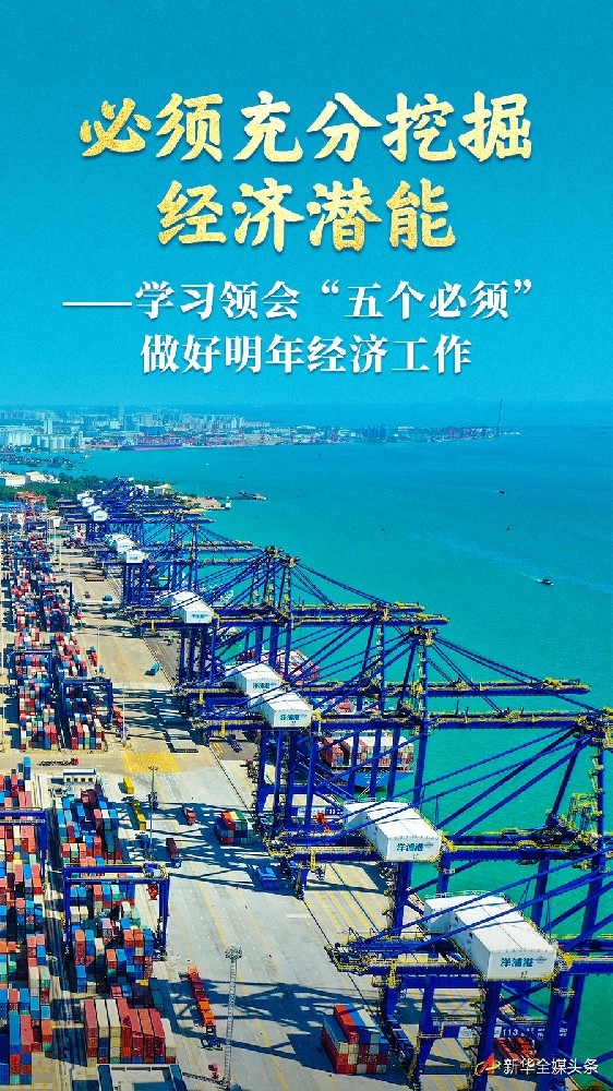 必须充分挖掘经济潜能——学习领会“五个必须”做好明年经济工作